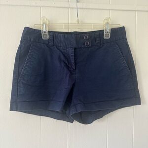 Vineyard Vines women’s shorts size 0 navy blue inseam 3.5” excellent condition